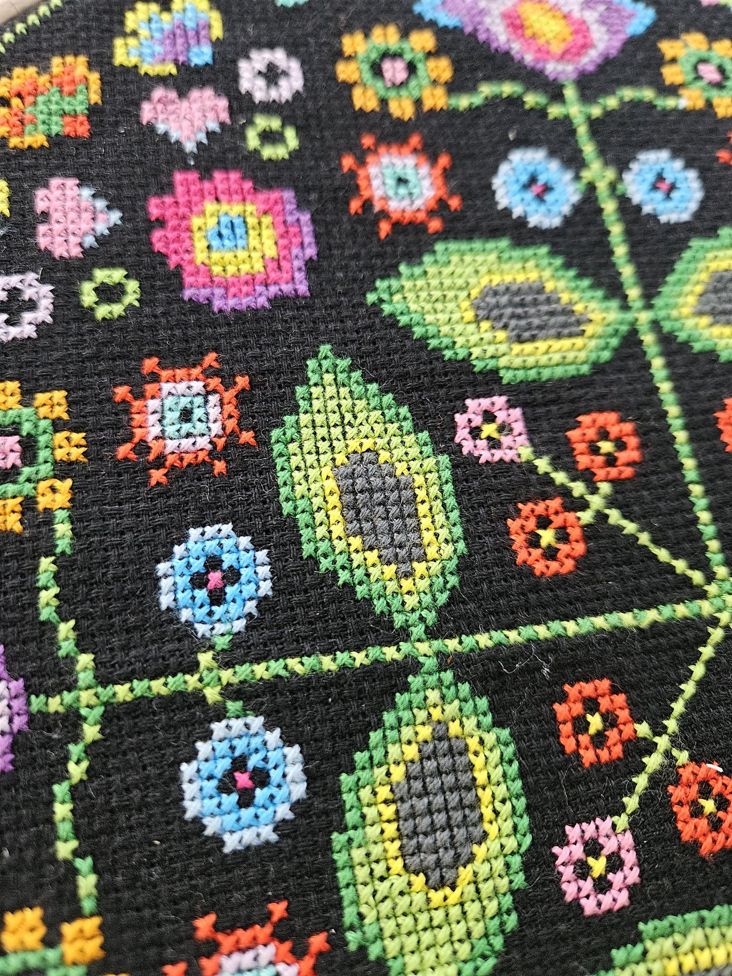 Polska Circle Cross Stitch Kit