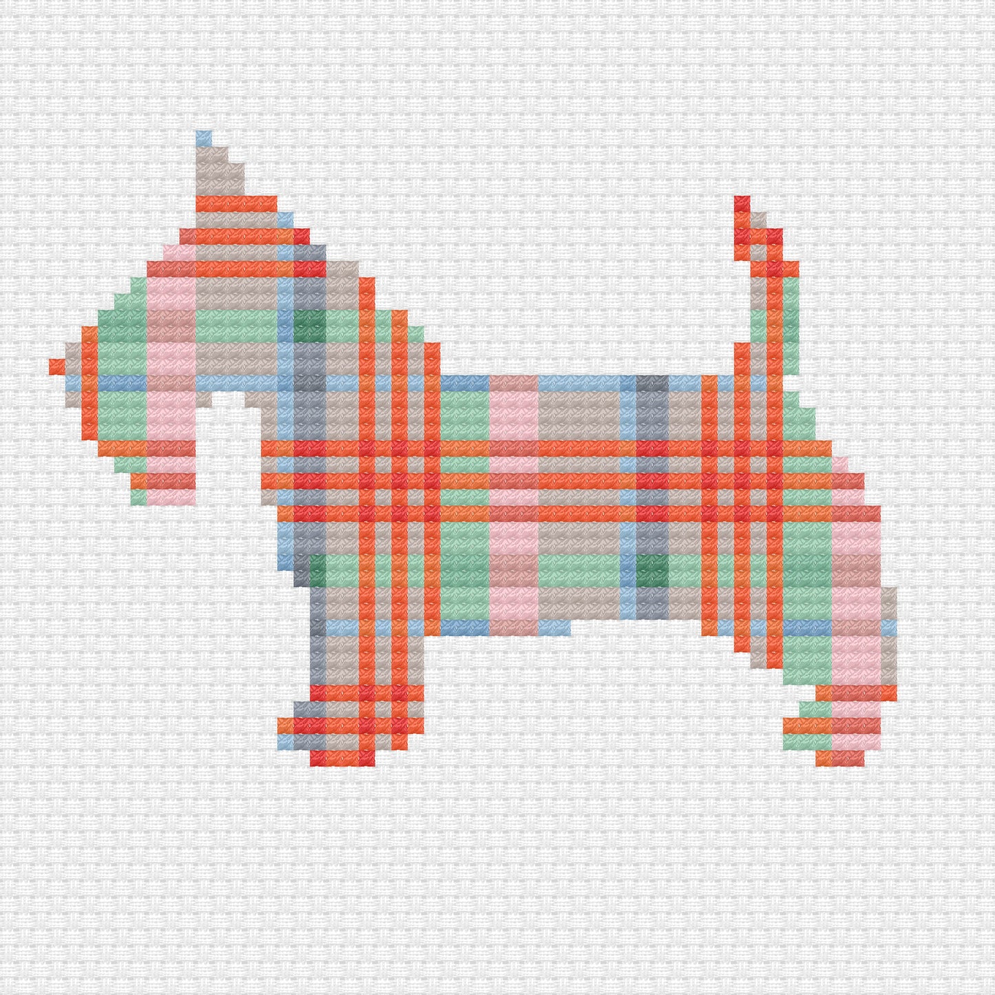 Scottie Dog Cross Stitch Kit
