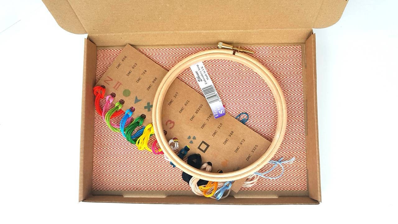 Russian Doll Cross Stitch Kit