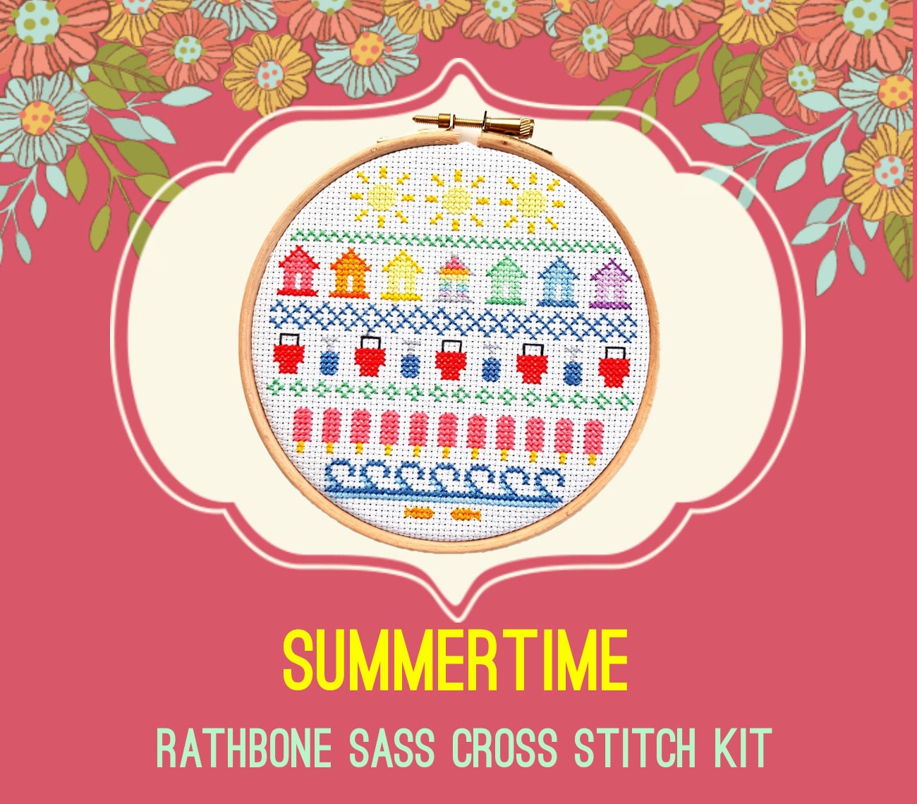 Summertime Cross Stitch Kit