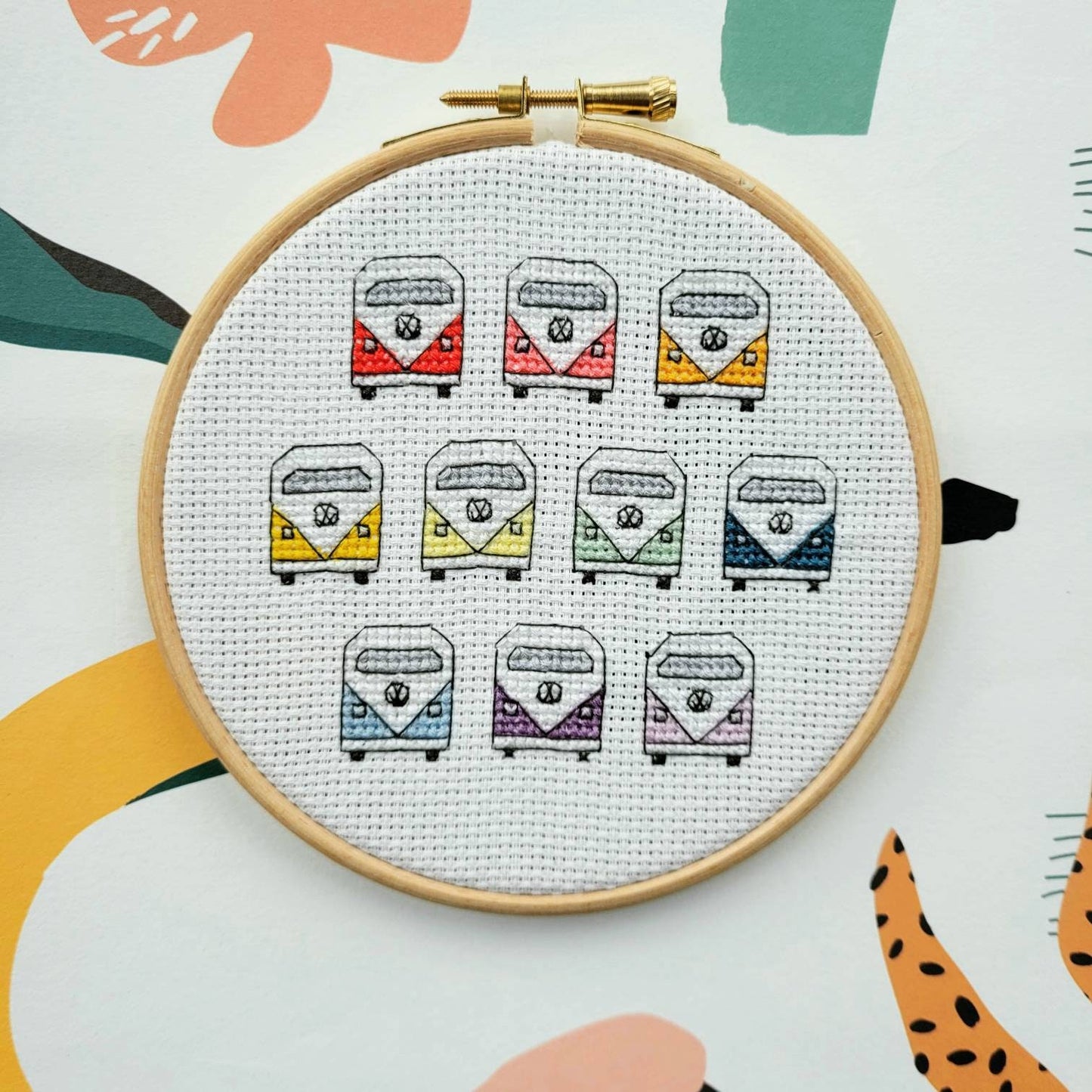 Campervan Cross Stitch Kit
