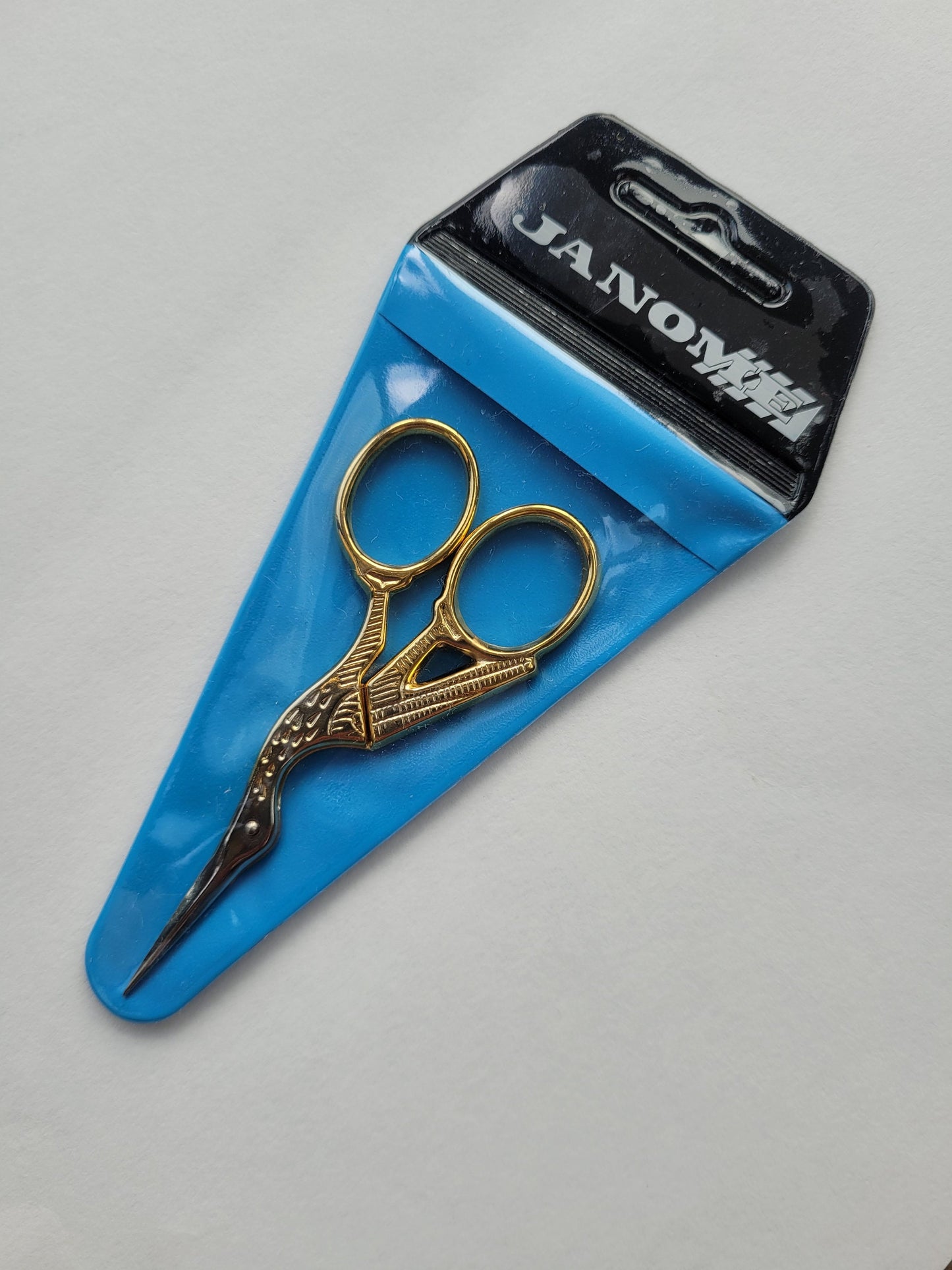 Stork Gold Embroidery Scissors