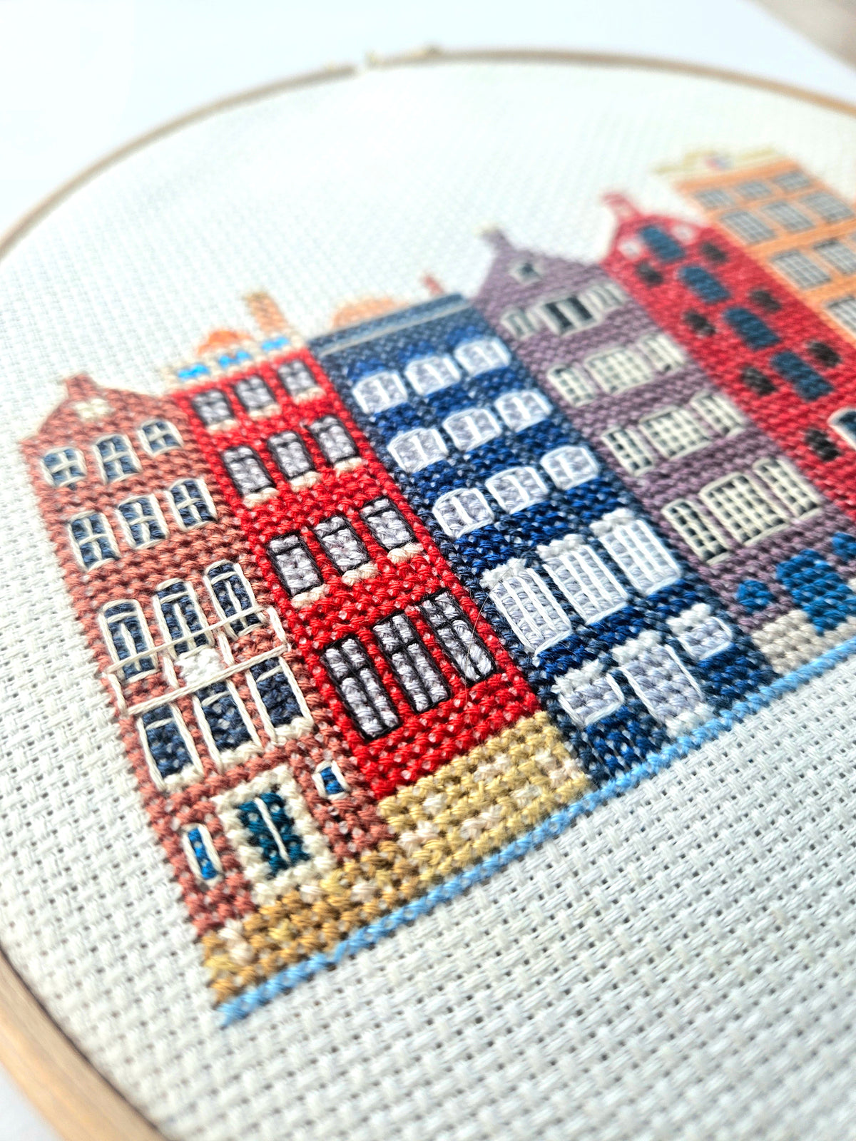 Cities Amsterdam Cross Stitch Kit