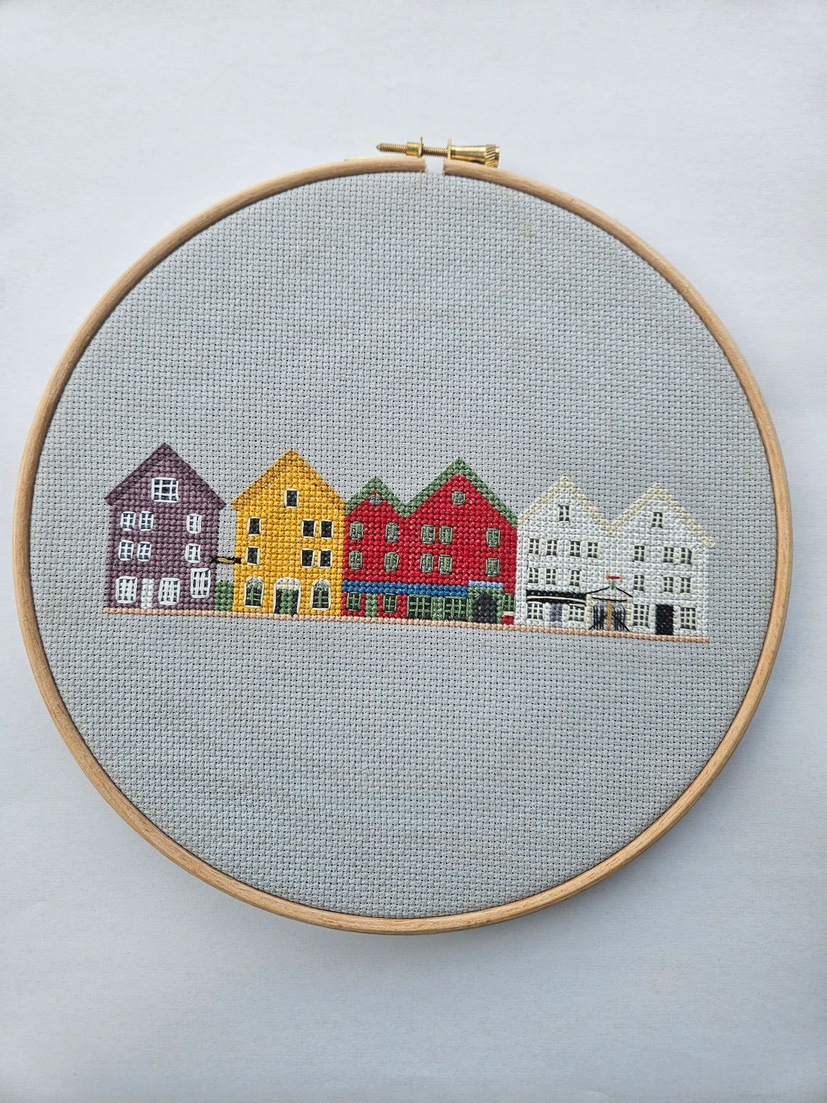 Cities Bergen Cross Stitch Kit