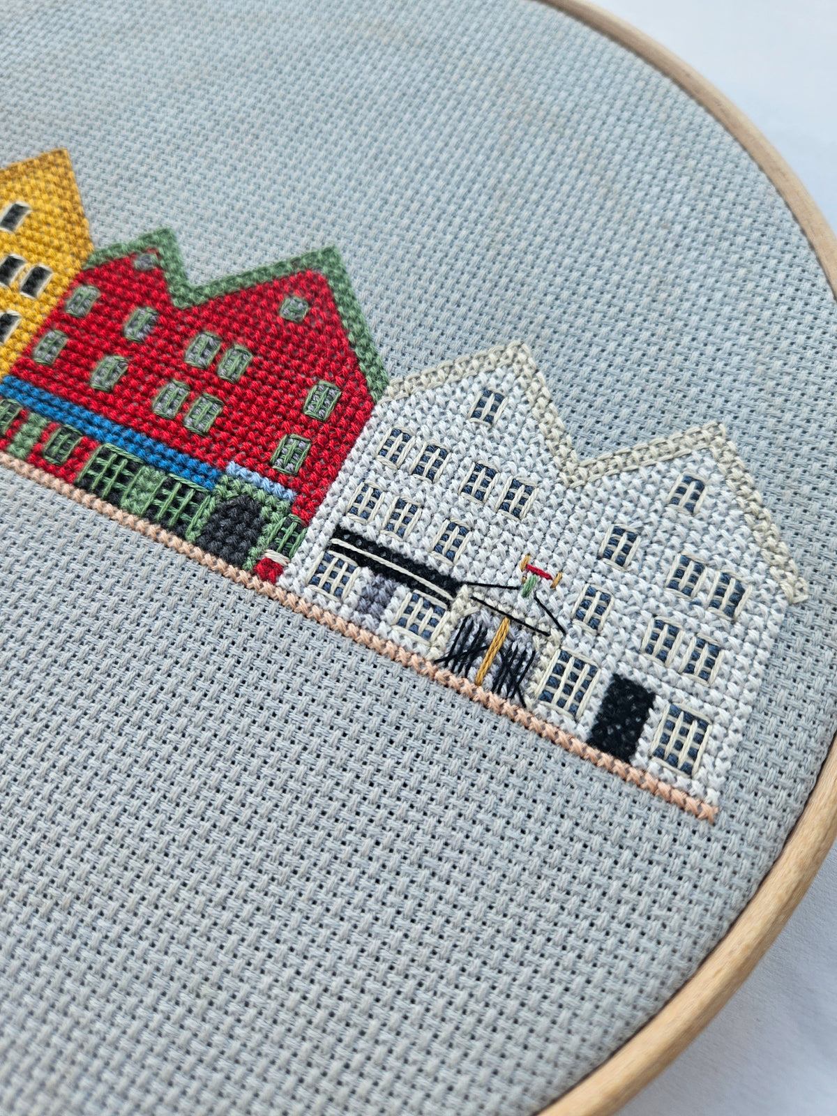 Cities Bergen Cross Stitch Kit
