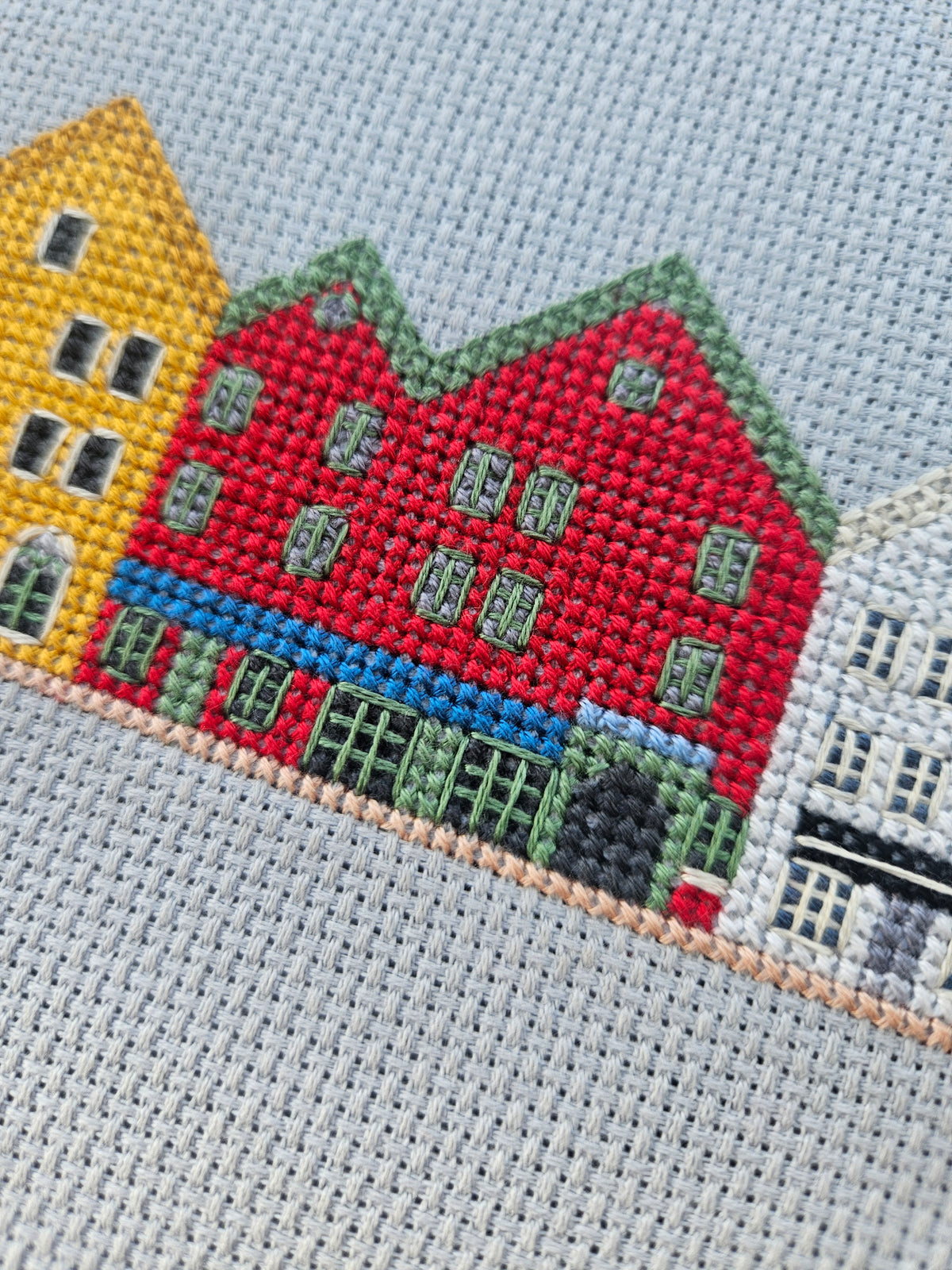 Cities Bergen Cross Stitch Kit