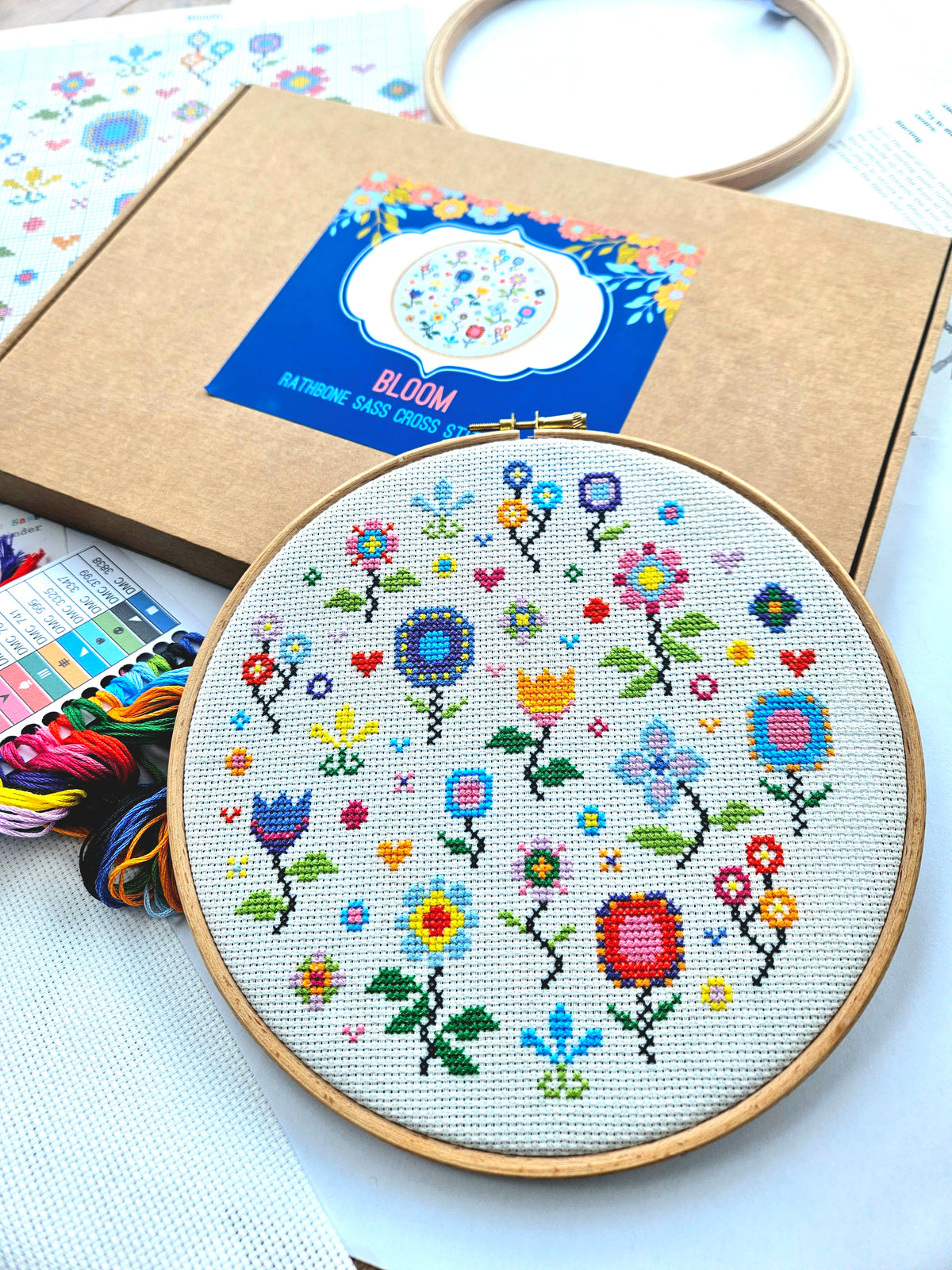 Bloom Cross Stitch Kit