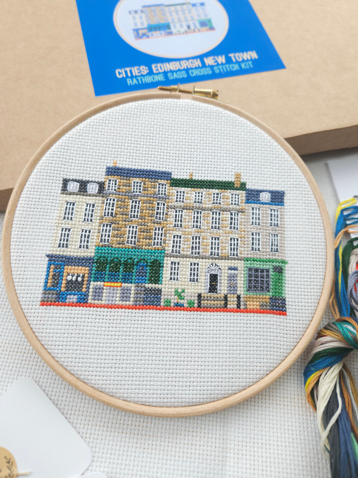 Cities Edinburgh New Town Cross Stitch Kit