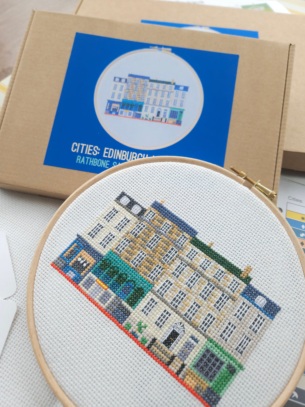 Cities Edinburgh New Town Cross Stitch Kit