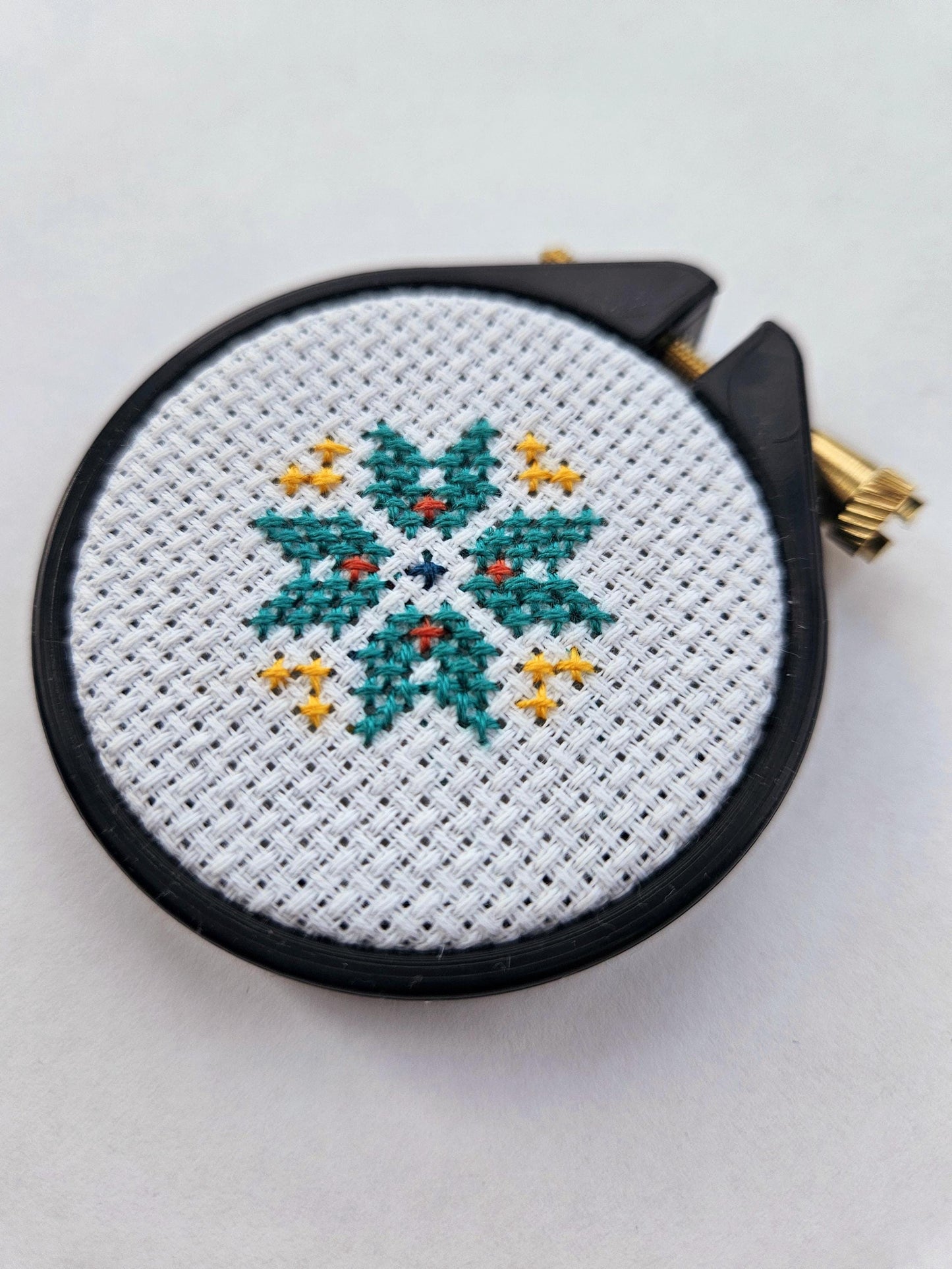 Mini Snowflake Cross Stitch Kit