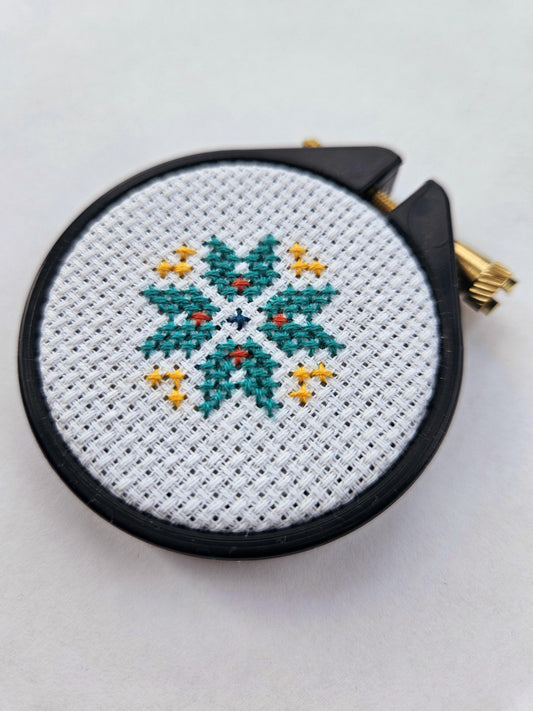 Mini Snowflake Cross Stitch Kit
