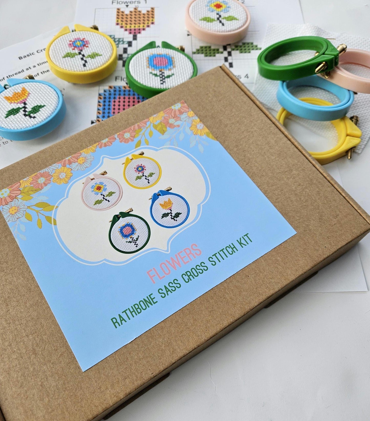 Flowers Cross Stitch Kit