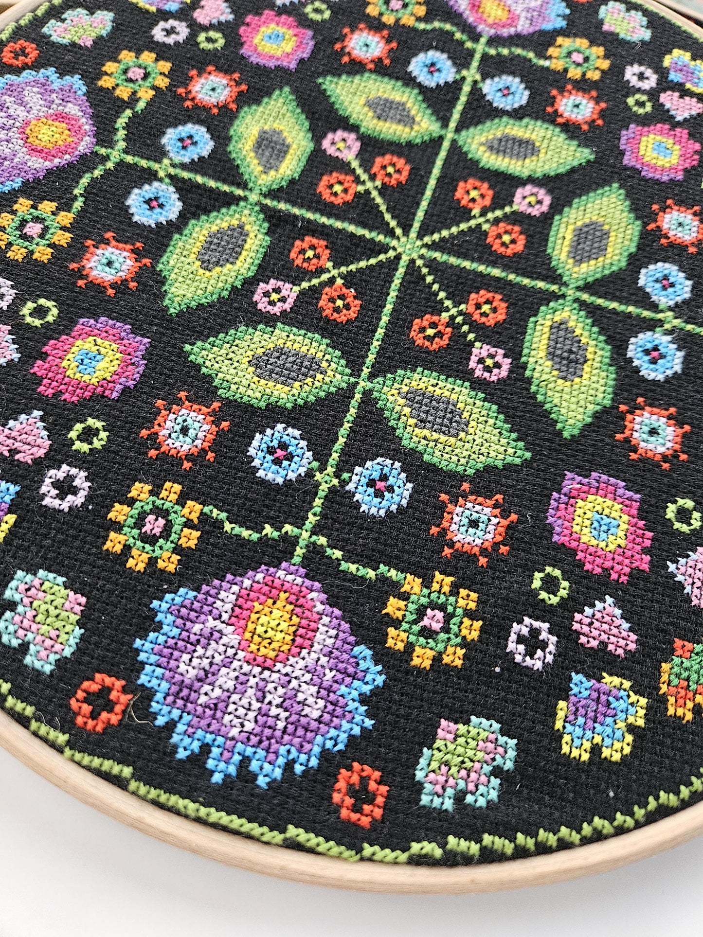 Polska Circle Cross Stitch Kit