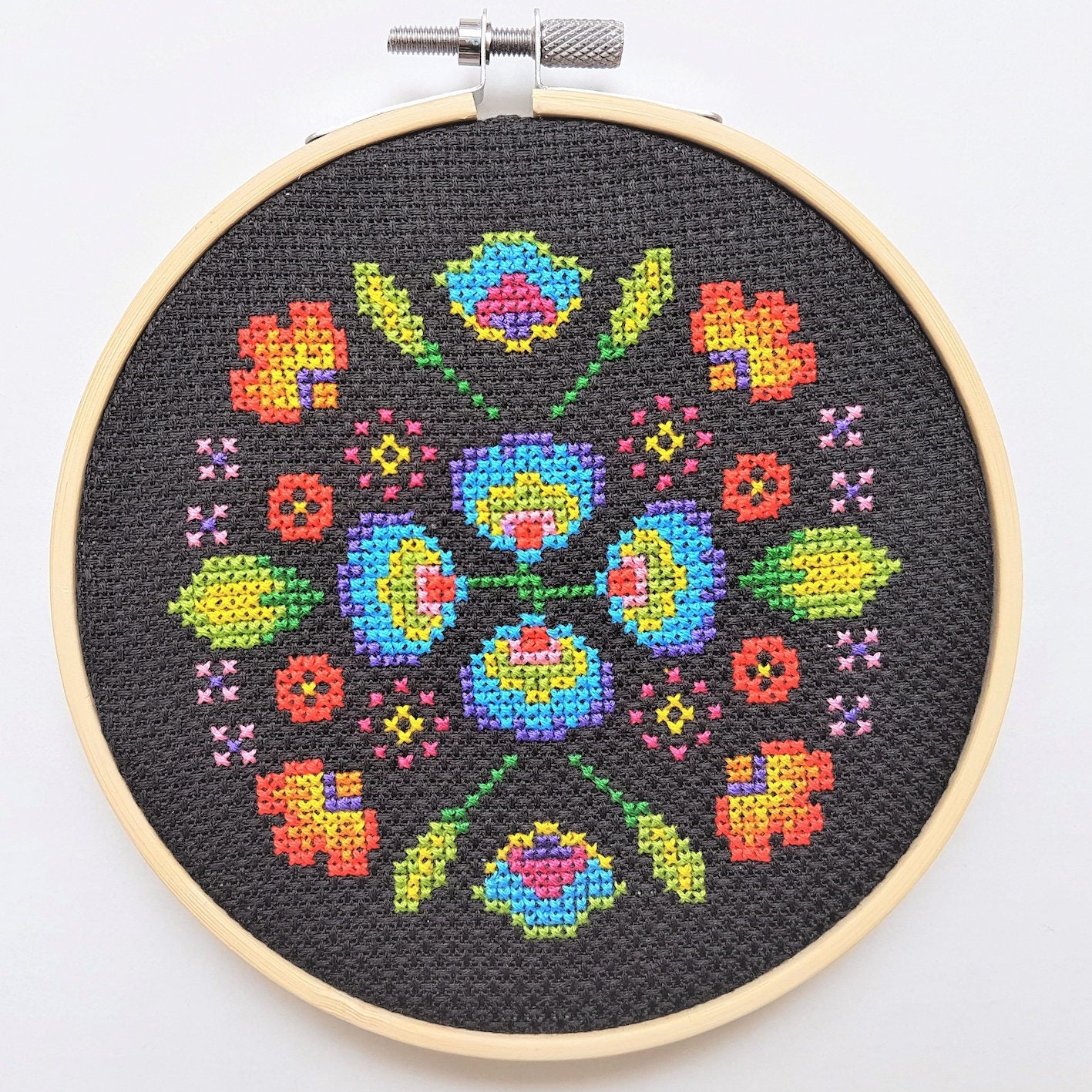 Polska - Polish Folk Art Cross Stitch Kit