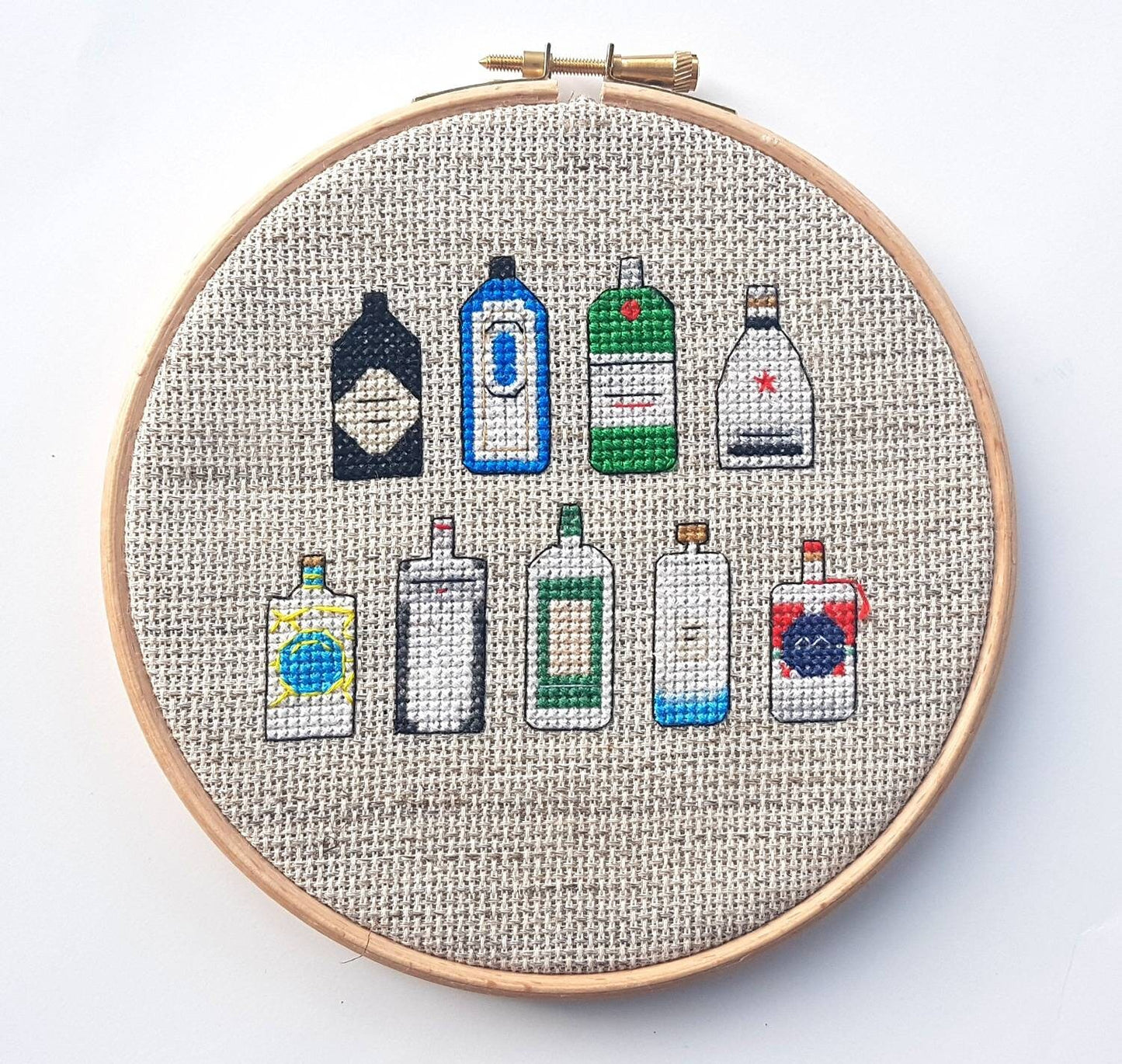 Gins Cross Stitch Kit
