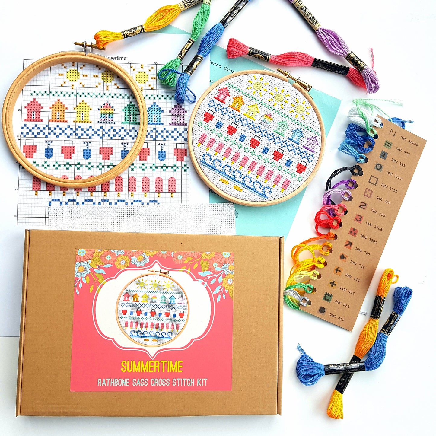 Summertime Cross Stitch Kit