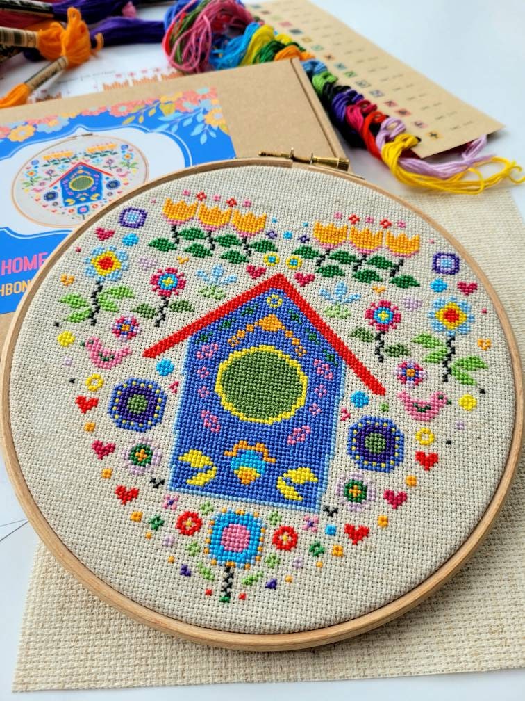 Home Sweet Home Cross Stitch Kit