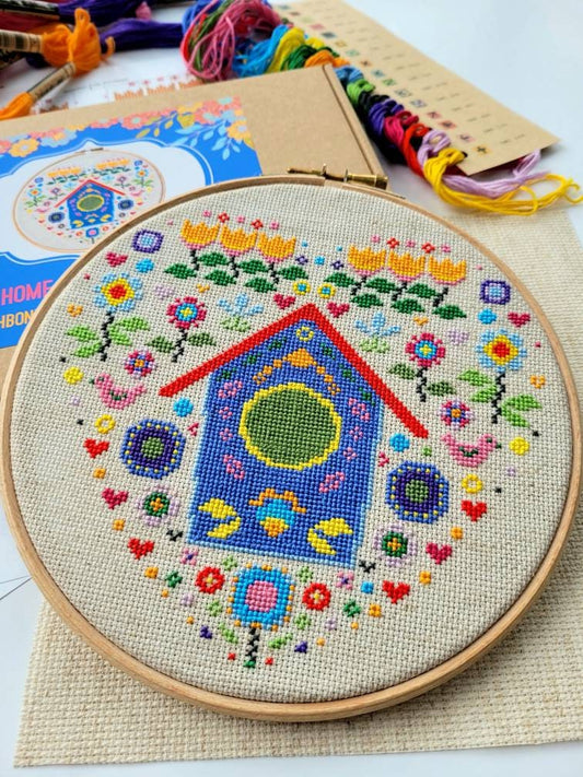 Home Sweet Home Cross Stitch Kit