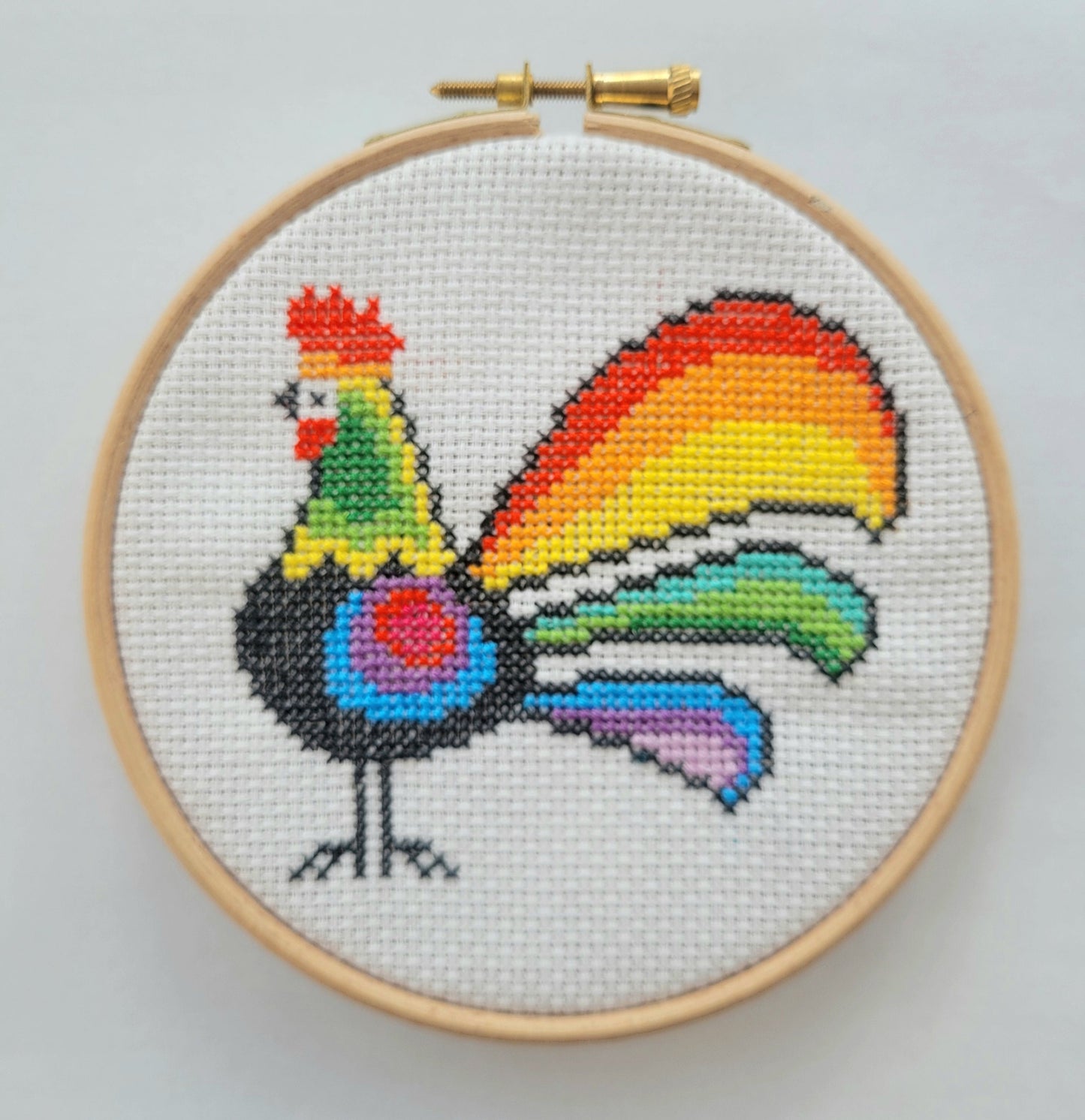 Polish Chicken - Polish Folk Art Cross Stitch Kit