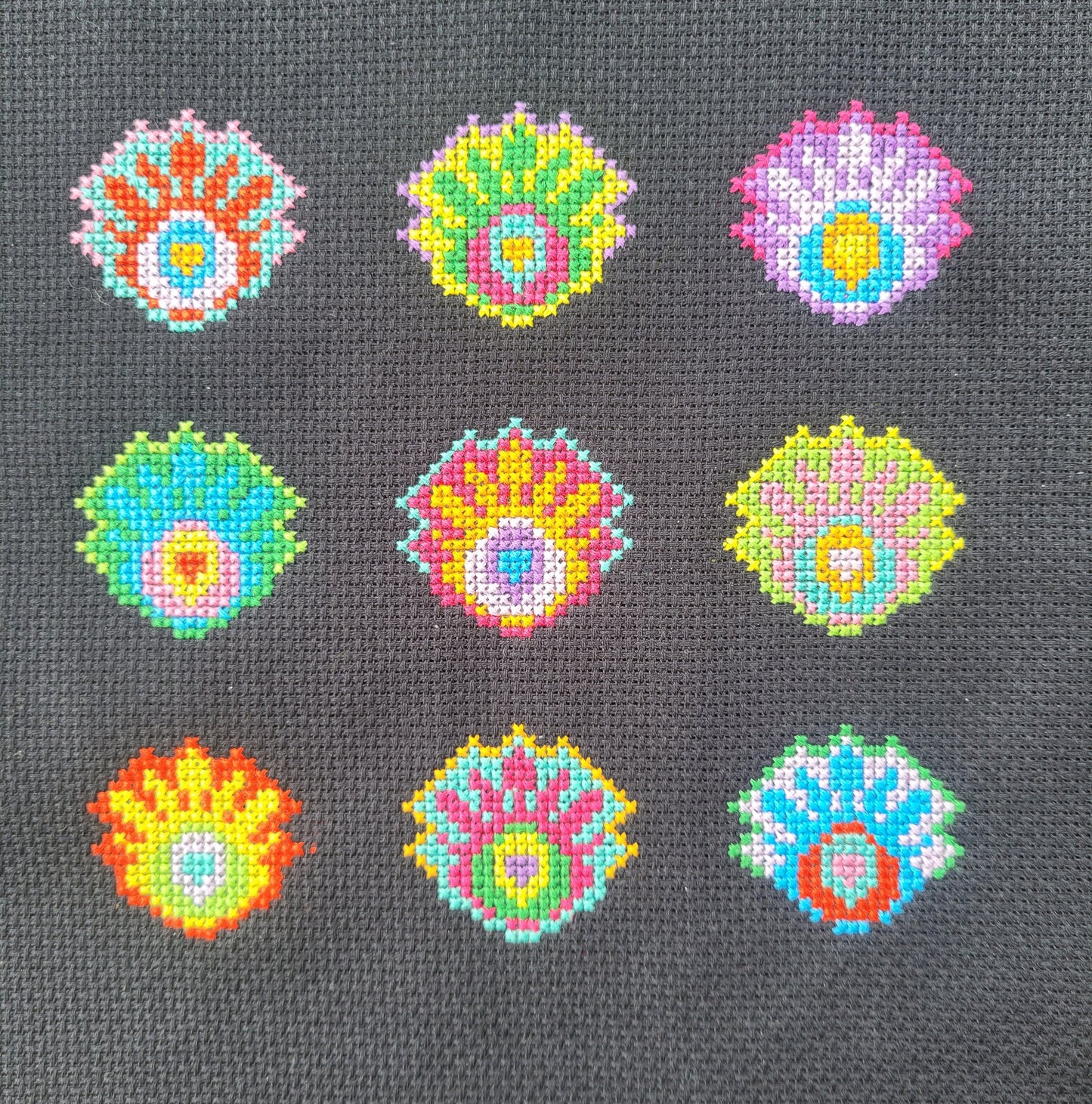 Wycinanki Cross Stitch Kit