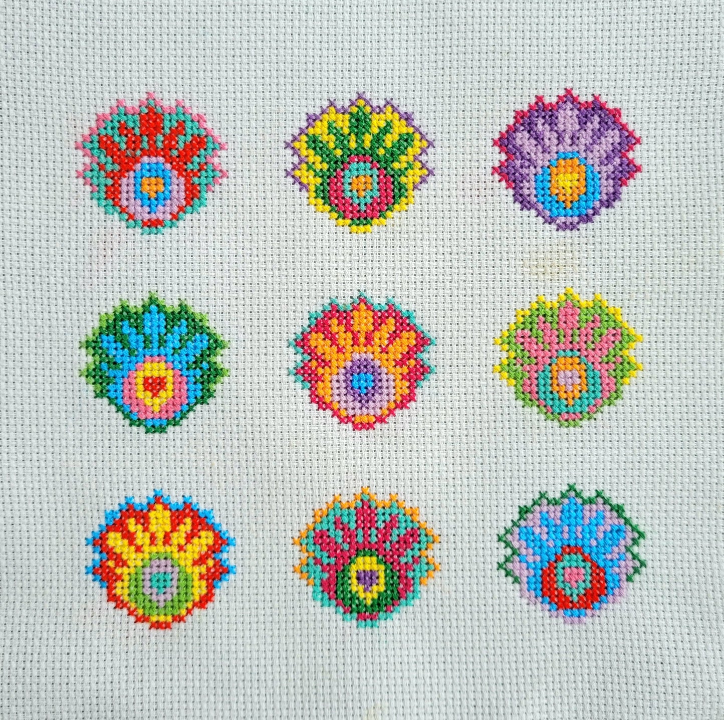 Wycinanki Cross Stitch Kit