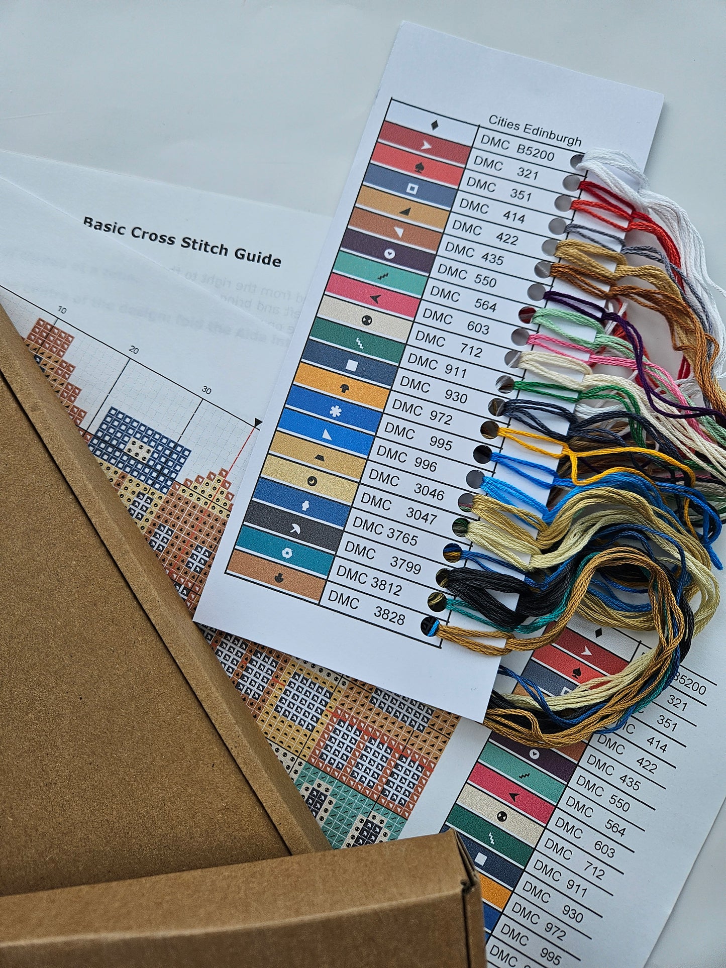 Cities Edinburgh Cross Stitch Kit