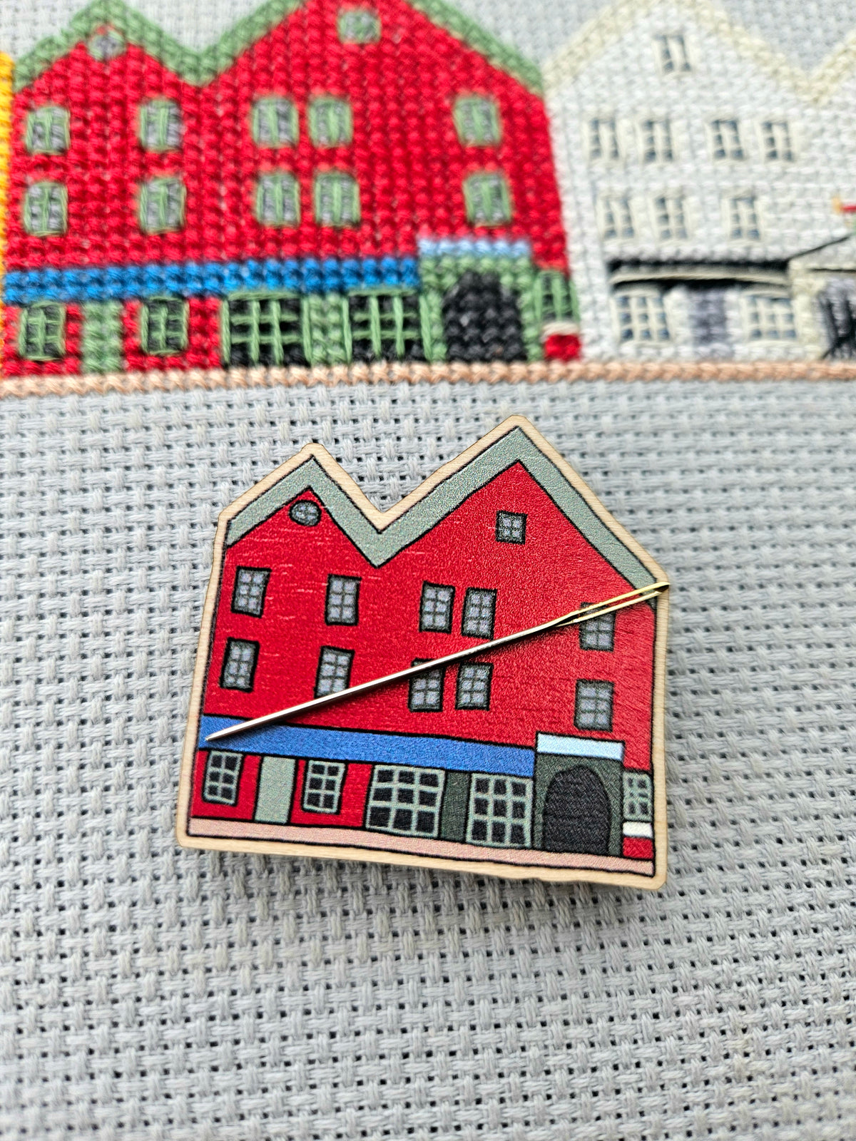 Cities Bergen Cross Stitch Kit